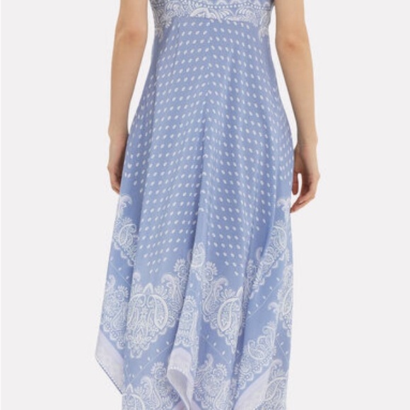 Intermix Isla Scarf dress light blue - Picture 3 of 7